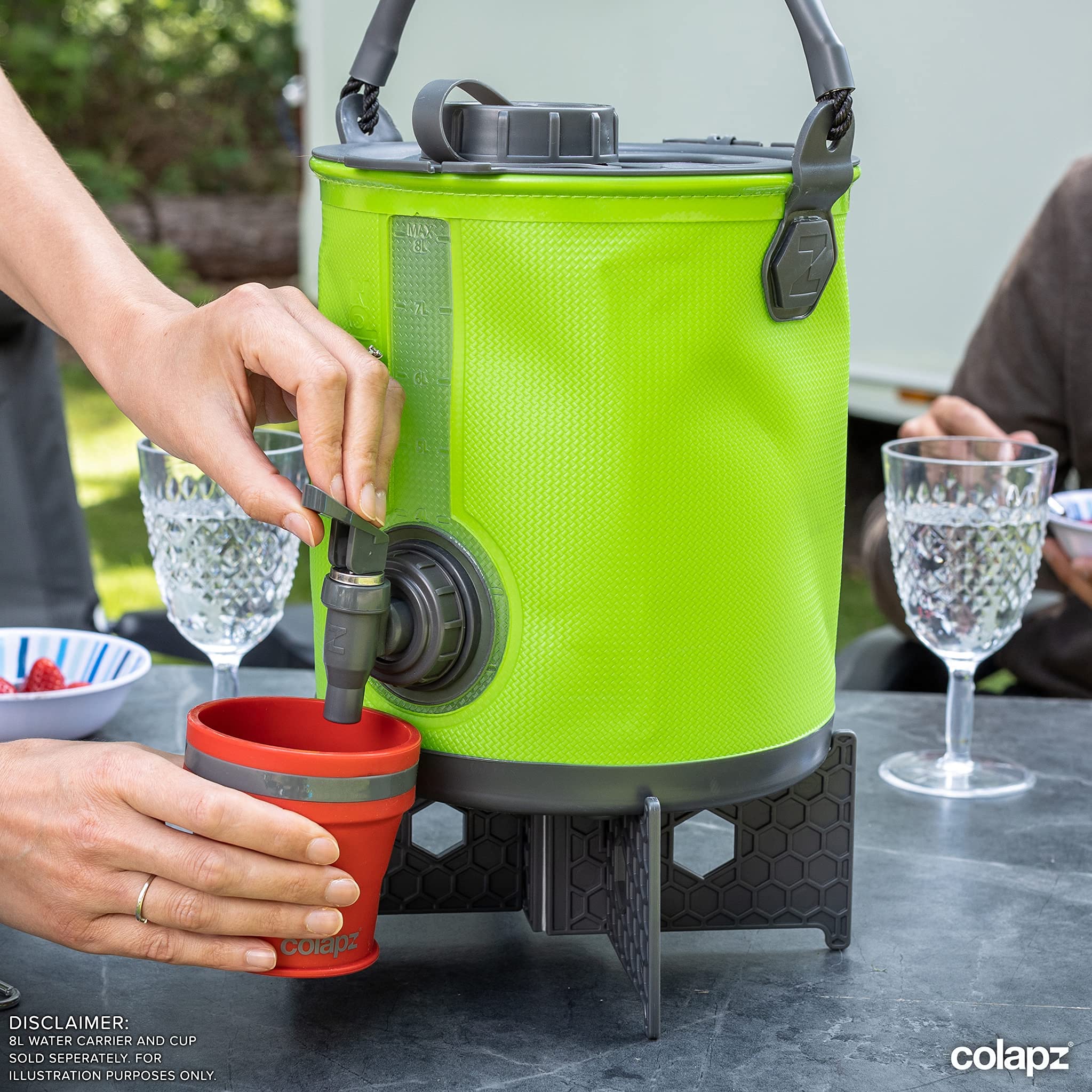 その他 colapz 2-in-1 Water Carrier &amp; Bucket Collapsible Products: 2 - in 1 Water Carrier & Bucket | Colapz